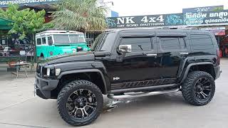 hummer h3 เซ็ตช่วงล่างใหม่ใส่ยาง 33 X12.5 r20