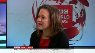 Security Implications of the February 2021 Myanmar Military Coup on BBC TV News