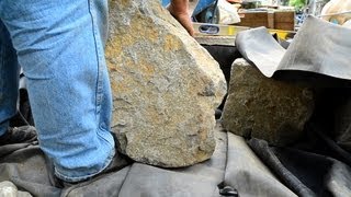 How to build a Fish Pond - Part 8 | Pond Construction Rock Placement (2 of 2)