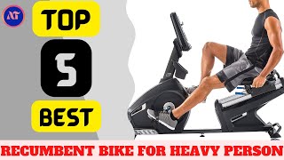 BEST RECUMBENT BIKE FOR HEAVY PERSON  [ REVIEWS ] 2023