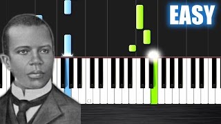 Scott Joplin - The Entertainer - EASY Piano Tutorial by Plutax