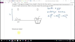 Physics 11 U6L1 Momentum and Impulse Part 2