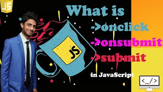 Onclick function|Submit function|&|On-submit function in JavaScript in (Hindi/Urdu)by TechWithYasir