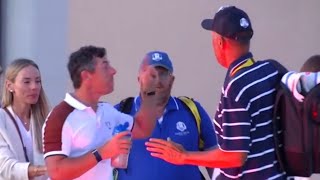 Rory McIlroy has heated outburst after Ryder Cup caddie drama | Golf on ESPN