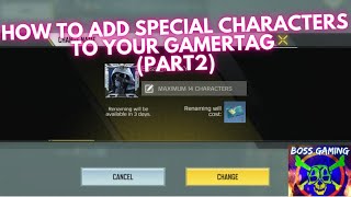 CODM - HOW DO I PUT “SPECIAL CHARACTERS” IN MY GAMERTAG?! [PART 2] **BEST WAY TO UNDERSTAND**  😎