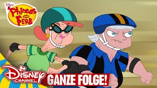 Die Rollschuhkönigin - Ganze Folge | Phineas und Ferb