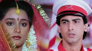 Akhkha India Jaanta Hai | First Time Dekha Tumhe- Lyrical | Jaan Tere Naam | Kumar Sanu | 90's Hits