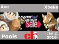 GAwes Garage Tourney - Pools: TMPO | Axe (Fox/Icies) vs Xbeke (Fox)