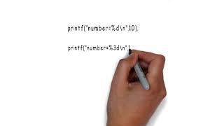 Printf integer right and left justified in c programming