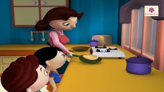 Mix A Pancake | 3D English Nursery Rhyme for Children | Periwinkle | Rhyme #42