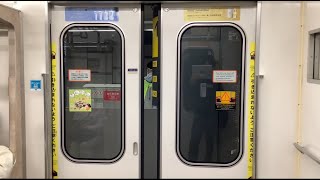 東京メトロ7000系(大窓車) ドア開閉