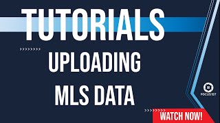 Tutorials: Uploading Your MLS Data Export File