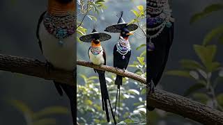 Beautiful birds couple loving in forest part 20  #birds #forestbirdssounds #forest #love #nature