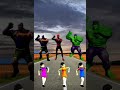 Spiderman & hulk & squid game | dancing #shortvideo