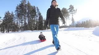 Hamax Baby Snow Sled. The first sled you would buy to your child.