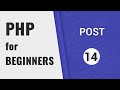 PHP registration form & validation | PHP for Beginners - Part 14