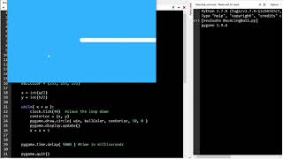 Python - Bouncing Ball Tutorial 2 (Pygame)