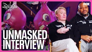 Unmasked Interview: The Beets (Clay Aiken & Ruben Studdard) | Season 11 | The Masked Singer