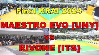 ITS vs UNY Final KRAI - Kontes Robot Indoesia 2024 - ABU Robocon Indonesia