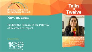 Finding the Human, in the Pathway of Research to Impact