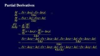 6.3.8-Numerical Differentiation: Finite Difference with Partial Derivatives