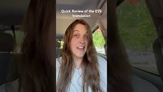 ESV review #bible #esv #bookreview