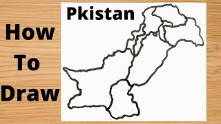 Easy trick to draw the map of Pakistan