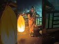 My wife is flying sky Lantern on #Diwali | Tharu Vlogs