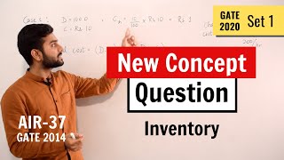 New Concept asked in GATE 2020 (Set1) - Inventory Control (Industrial Engineering)