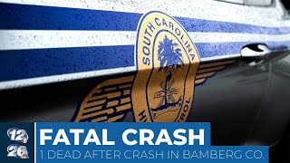 1 dead after crash on S.C. 61 in Bamberg