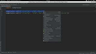 5. Using Subprocess #ethicalhacking #youtube #subprocess