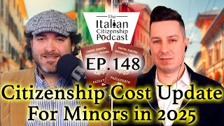 Italian Citizenship Cost Updates for Minors in 2025