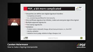 How to make e-Signing interoperable (Carsten Heiermann, Foxit)
