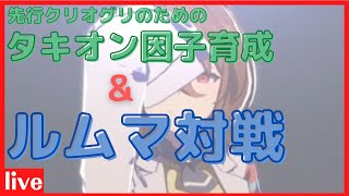 【ウマ娘】追込クリオグリを作る覚悟ができない人の因子周回【スコーピオ杯】