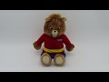 teddy ruxpin 1998 working vintage toy demo