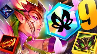 I Hit 9 Faerie and Got the Radiant Faerie Items (TOO BROKEN) | TFT Set 12 PBE Gameplay