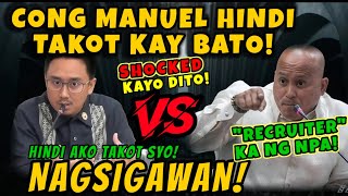 SHOCKING NEWS! CONG MANUEL DI INTRASAN SI SENADOR BATO! NAPAKATAPANG PALA!