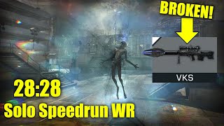 SNIPERS ARE BROKEN! - Exodus SOLO Speedrun World Record (28:28) - CoD Ghost Extinction