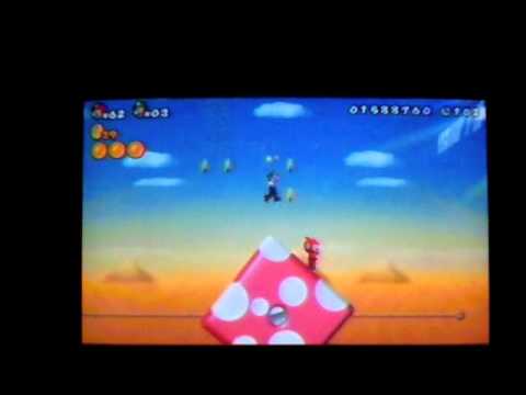 New Super Mario Bros Wii World 2-6.5 Warp Cannon (bonus Video) - YouTube