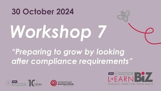 L+EARN #BIZ 2024 Workshop 7