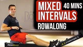The Best 40 minute Workout you'll do on a Rowing Machine!