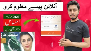 How To Check Bisp Payment By Cnic 2023 | 8171 Check Online 2023 | Benazir Income Support Programe