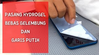 Cara Pasang Anti Gores Hydrogel Bening di Semua Type HP