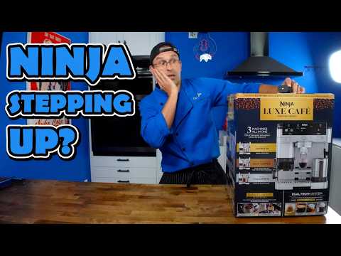 Ninja Luxury Cafe Coffee Maker UNBOXING! Ninja must have?