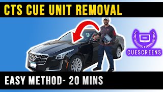 2014-2019 Cadillac CTS CUE Removal DIY Screen Replacement *Easy Method 20 Mins*