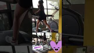 Sprint on treadmill | 17km/hr speed 😅 #viral #video