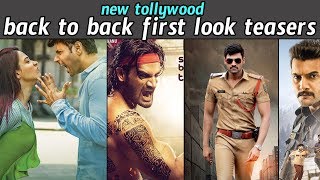 New Tollywood Back to Back First Look Teasers | Tollywood Movies | Daily Culture