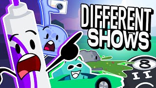 Bfdi Characters But In Different Object Shows