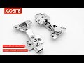 AOSITE A05 Clip-on 3d adjustable hydraulic damping cupboard door hinge