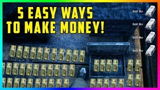 5 EASY Ways To Make Money That You NEED To Know About In Red Dead Redemption 2! (RDR2)